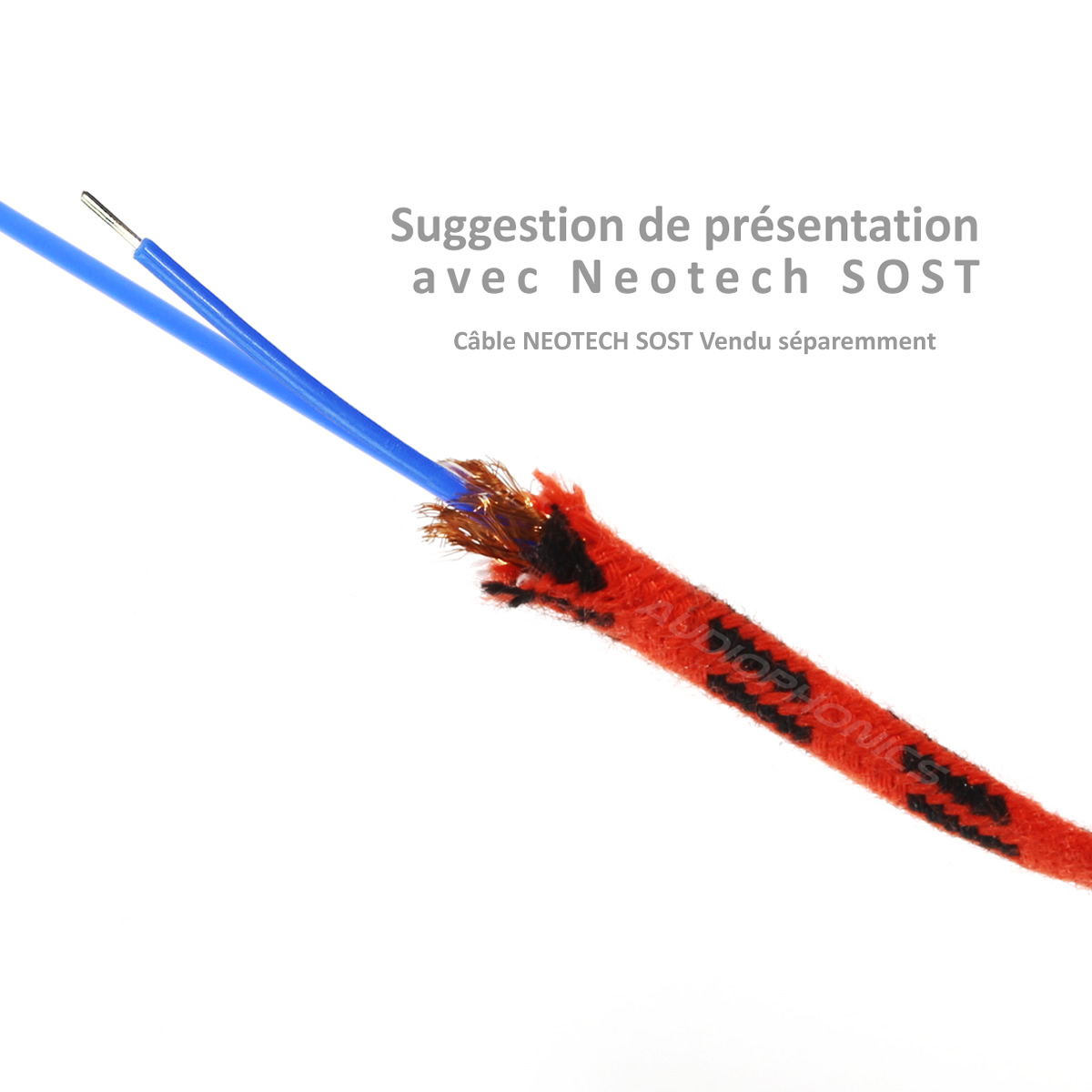 NEOTECH BRDCC20 Fil de Câblage Plat Tressé Cuivre UPOCC Fil de Litz